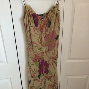 A.B.S dress with spaghetti straps